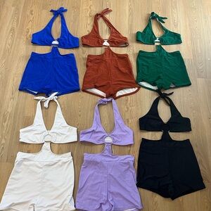 Shein one piece swim suit bundle